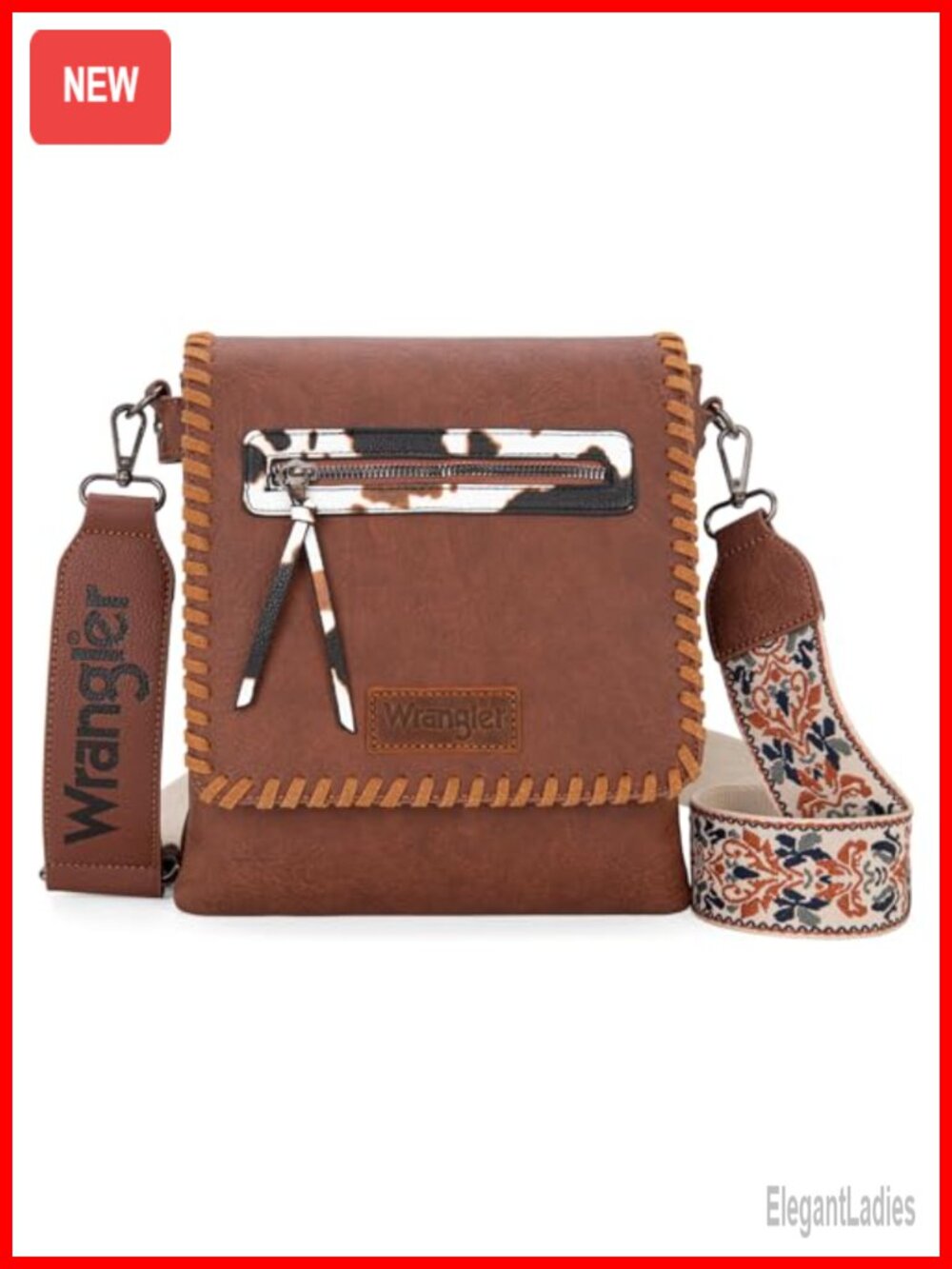 Woven Vegan Leather Crossbody Hobo Bag Adjustable Strap CC Pocket